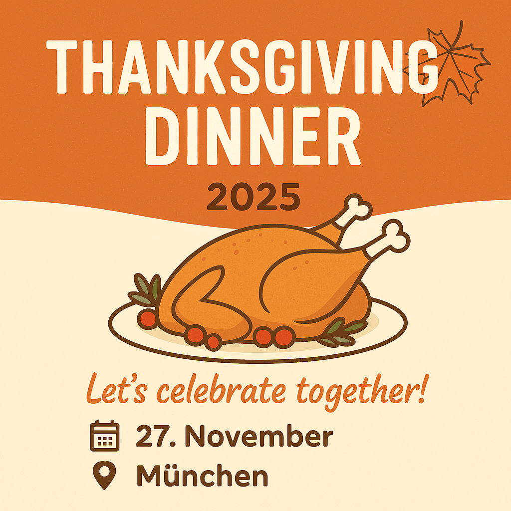 Thanksgivingdinner München 2025